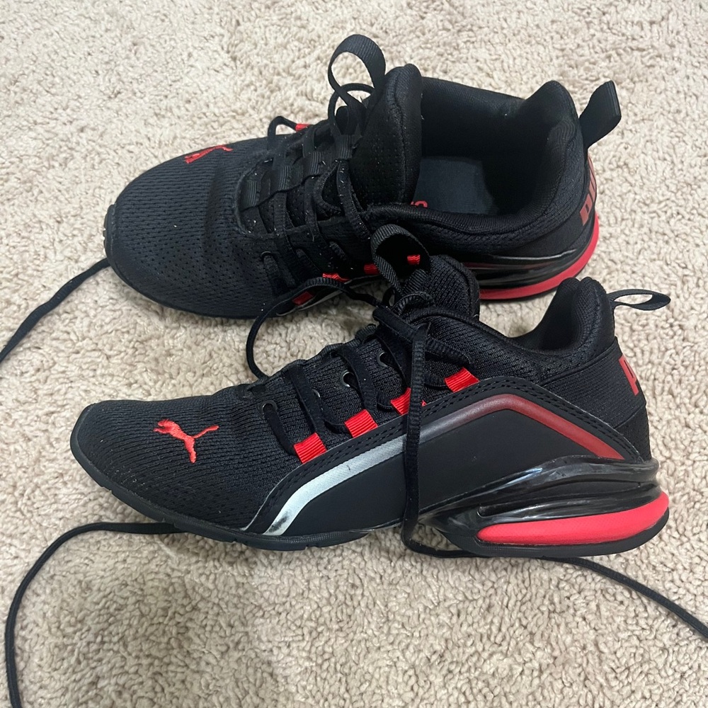 Boys Puma athletic shoes